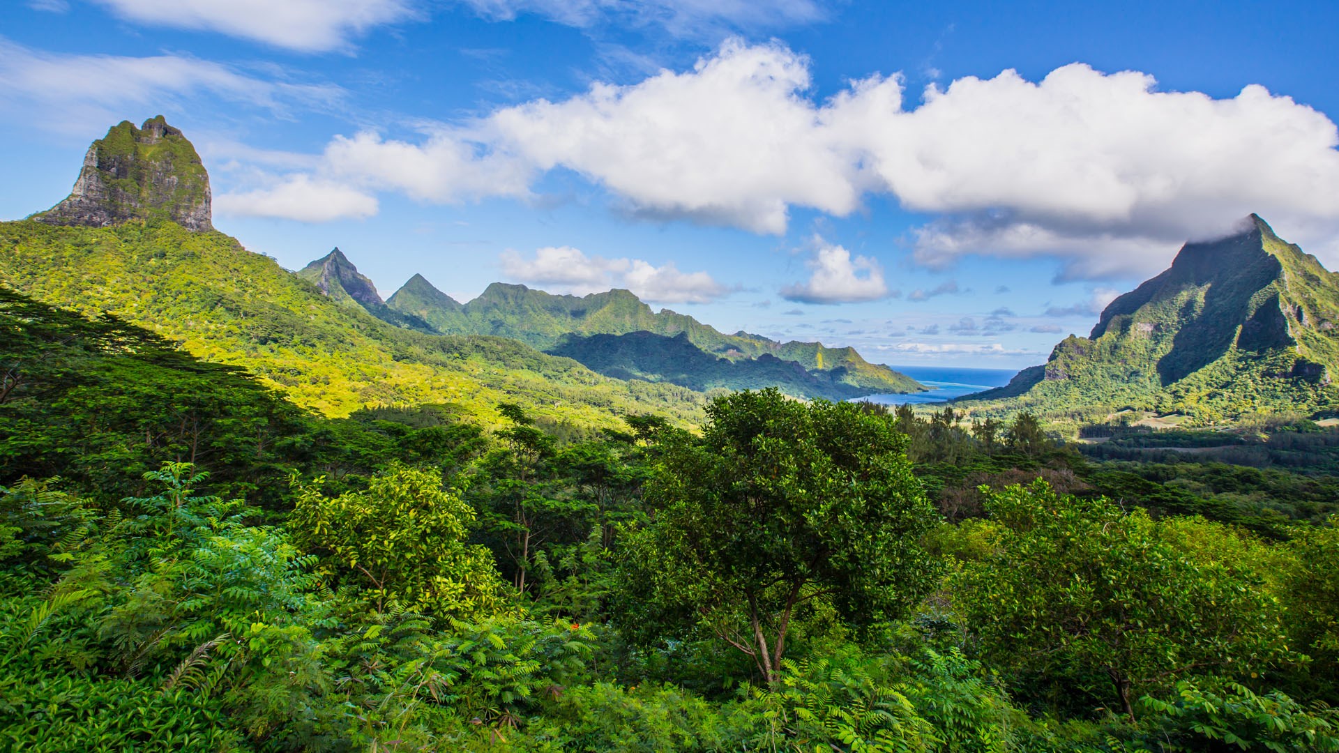 Valleys and Highlands wallpaper